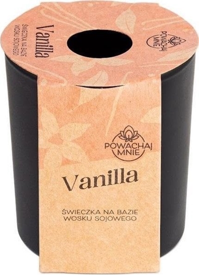 Picture of wieczka sojowa Powchaj mnie Vanilla czarna 130ml