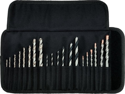 Picture of Wierto Metabo METABO ZESTAW WIERTE MIX 20szt. W ZWIJANYM ETUI