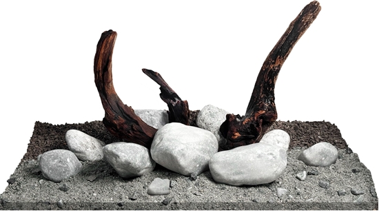 Picture of WIO Light Mist River, zestaw do dekoracji, do akwarium, wielobarwny, 14 kg, pudeko