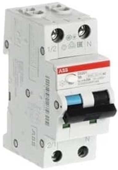 Изображение Wycznik rónicowo-nadprdowy 1P+N char. B 6A 6kA 30mA AC bezzwoczny DS201 B6 AC30 2CSR255080R1065