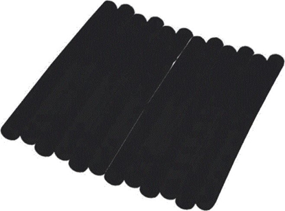 Изображение Wkady klejowe Dedra 8 mm x 100 mm czarne 12 szt. DED7572