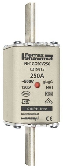 Picture of Wkadka bezpiecznikowa NH 1 250A 500VAC gG E219815