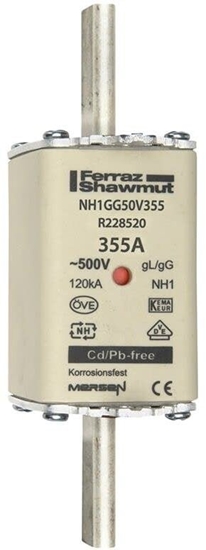 Picture of Wkadka bezpiecznikowa NH 1 355A 500VAC gG R228520