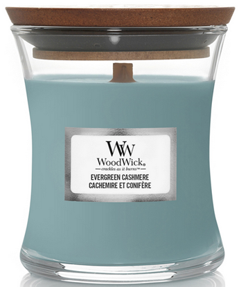 Picture of Woodwick Evergreen Cashmere Candle 85 g