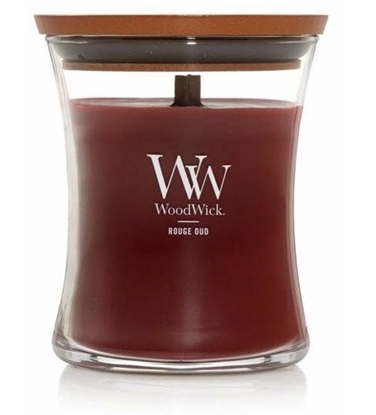 Attēls no Woodwick Rouge Oud Scented Candle 275g