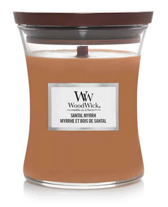 Attēls no Woodwick Santal Myrrh Candle 85 g