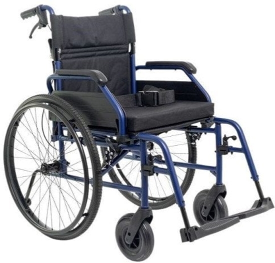 Picture of Wózek inwalidzki ze stopów lekkich NAVY1