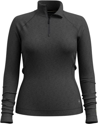 Attēls no W'S Classic Thermal Merino Base Layer 1/4 Zip Boxed, 010 | charcoal heather, M