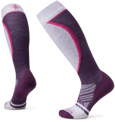 Изображение W'S Ski Targeted Cushion Extra Stretch OTC Socks, L90 | purple iris, S