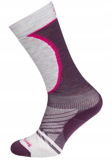 Picture of W'S Ski Targeted Cushion OTC Socks, L90 | purple iris, S