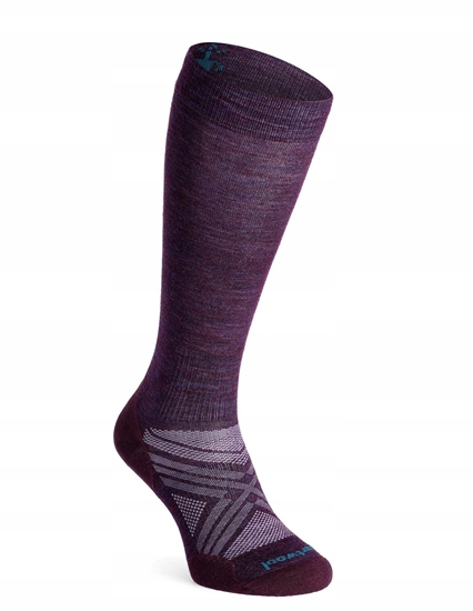Picture of W'S Ski Zero Cushion Extra Stretch OTC Socks, L90 | purple iris, M