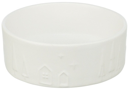Picture of Xmas Miska ceramiczna, dla psa/kota, biaa, 0,8l / 16 cm