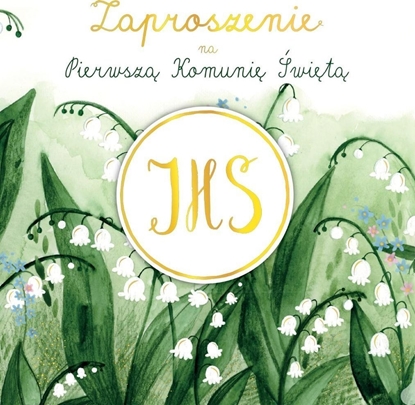 Picture of Zaproszenie - Komunia konwalie (5szt)