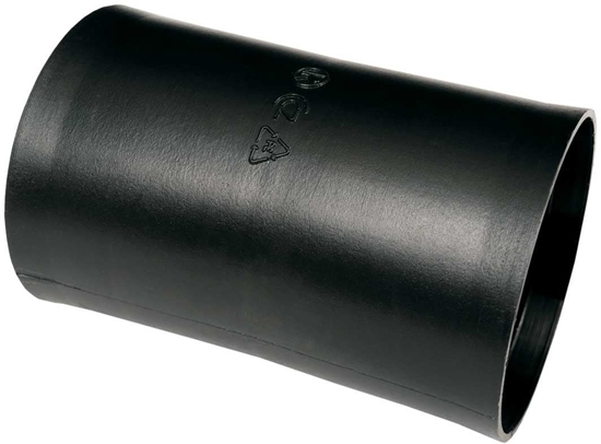 Picture of ZCZKA RURY OSONOWEJ KARBOWANEJ NIEBIESKIEJ 75MM