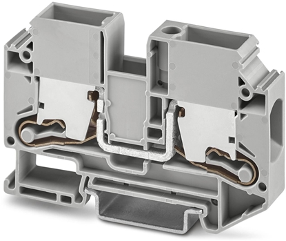 Изображение Zczka szynowa 2-przewodowa 16mm2, listwa zaciskowa koloru szarego XTV 16