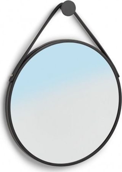 Picture of Zeller Lustro cienne, metal / plastik, czarne, 40x2,1 cm. Ptla: 62,5x0.4 cm