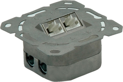 Изображение Zemapmetuma montāžas kārba Cat.6A, 2x, STP, balta