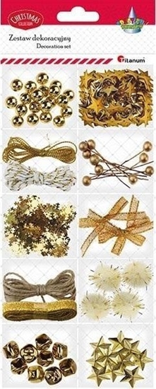 Picture of Zestaw dekoracji 12 rodzajów zoty