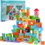 Picture of Zestaw Klocków z Drewna Miasto 100pcs