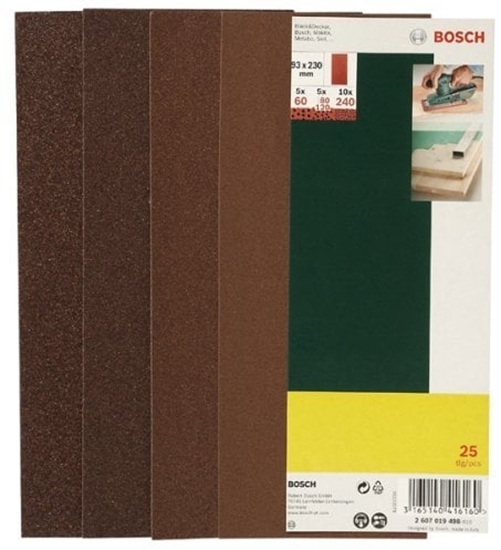 Изображение ZESTAW PAPIERÓW 25SZT 93X230MM MIX