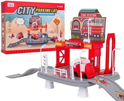 Picture of Zestaw Parking Stra Poarna + Mikkie Pojazdy
