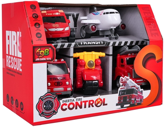 Picture of Zestaw Pojazdów Stra Poarna 1:36