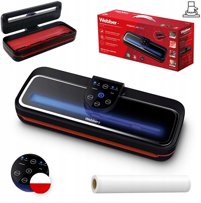 Attēls no ZGRZEWARKA PRÓNIOWA DO FOLII PAKOWARKA YWNOCI WEBBER V217 AUTOMATYCZNA