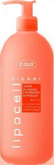 Picture of Ziaja Lipocell bloker Oliwka do masau z kompleksem antycellulit 500ml