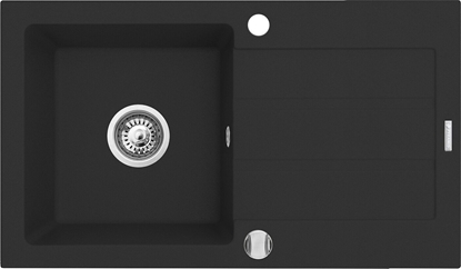 Изображение Zlewozmywak Pyramis Zlewozmywak granitowy Next 76x44 1B1D Volcano