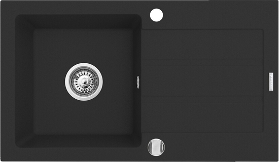 Picture of Zlewozmywak Pyramis Zlewozmywak granitowy Next 76x44 1B1D Volcano