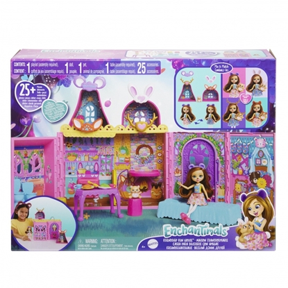 Изображение Mattel ENCHANT DOMEK PRZYJAZNI DLA LALEK HLX53 WB3