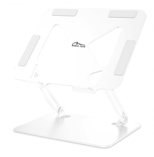 Picture of Podstawka pod laptopa, regulowana, ergonomiczna 10-17 cali LAPTOP STAND MT2661W (biała)