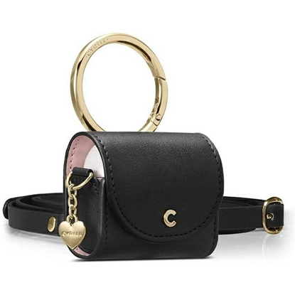 Изображение Spigen Cyrill AirPods 3 Leather case czarny|black 