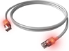 Изображение Easylan S/FTP DualBoot LED Patch Cable Cat.6A, RJ45 / RJ45, LSOH, grey, 1.5 m