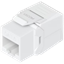 Picture of UBIQUITI CAT6 KEYSTONE JACK, 12-PACK. TOOLLESS KEYSTONE FOR TERMINATING A CAT6 ETHERNET JACK WITHOUT THE USE OF A PUNCH-DOWN OR CRIMPING TOOL
