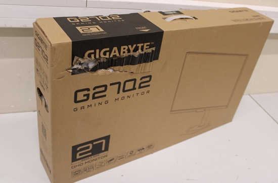 Picture of Gigabyte SALE OUT. | G27Q2 EK | 27 " | SS IPS | QHD | 16:9 | 200 Hz | 0.5 ms | 2560 x 1440 pixels | 350 cd/m² | HDMI ports quantity 2 | Black | Warranty 36 month(s) | DAMAGED PACKAGING