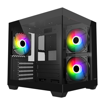 Изображение FSP Case | S140-BA | Black | Mini-ITX, uATX(M-ATX)