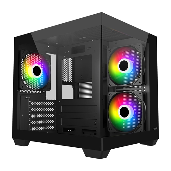 Изображение FSP Case | S140-BA | Black | Mini-ITX, uATX(M-ATX)