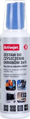 Attēls no Activejet Zestaw czyszczcy pyn + ciereczka do ekranów LCD/LED/PLAZMA (AOC-269)