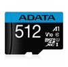 Picture of ADATA CARD MICROSDHC       512GB UHS-I CL10 100/20 MB/s W/1 Adap.