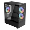 Изображение Aerocool Geh Mini Viewport v2 MicroATX/MiniITX ARGB (black)