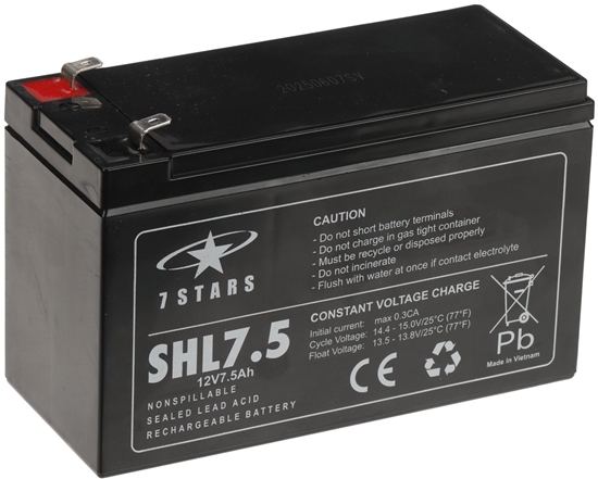 Изображение AKUMULATOR 12V/7.5AH-7STARS