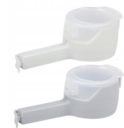 Attēls no Alpina - Klips 2w1 do zamykania opakowa z dozownikiem (2 sztuki)