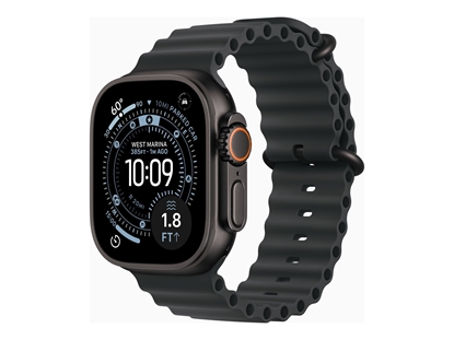 Attēls no Apple Watch Ultra 3 | Smart watch | GPS (satellite) | LTPO OLED Always-On Retina display | Black Titanium