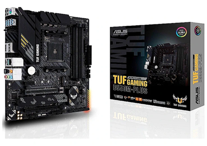 Attēls no ASUS TUF GAMING B550M PLUS AMD B550 Socket AM4 micro ATX