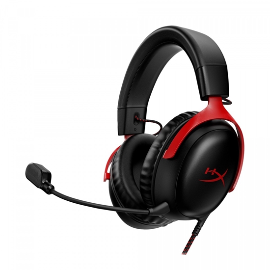 Изображение Austiņas HyperX Cloud III Black / Red
