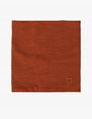 Attēls no Bandana BUFF MERINO HEAVYWEIGHT NECK WARMER SOLID CINNAMON