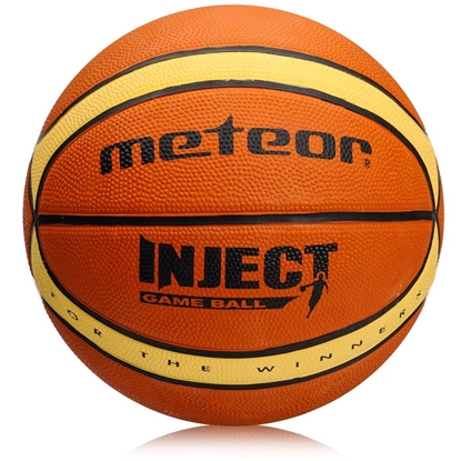 Изображение Basketbola bumba Meteor Inject 14 paneļi 6 brūni/bēši