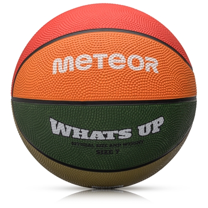 Изображение Basketbola bumba Meteor What's up 7 green/orange