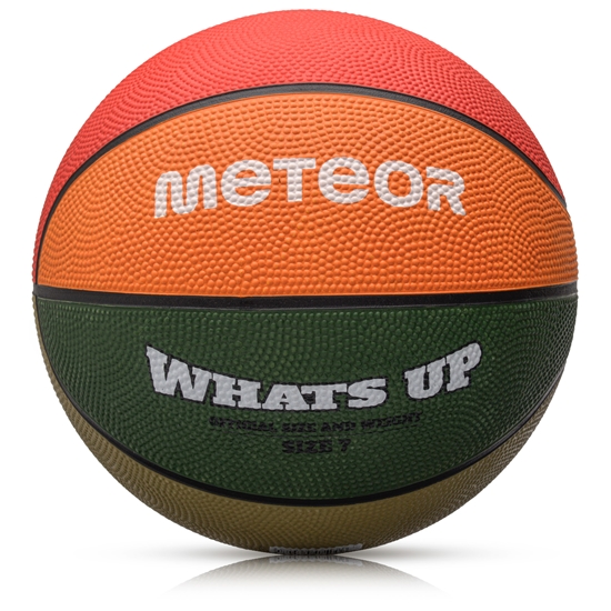 Изображение Basketbola bumba Meteor What's up 7 green/orange
